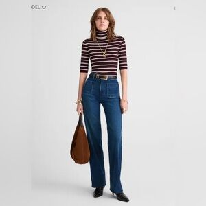 Madewell Women's Blue Flare Jeans
